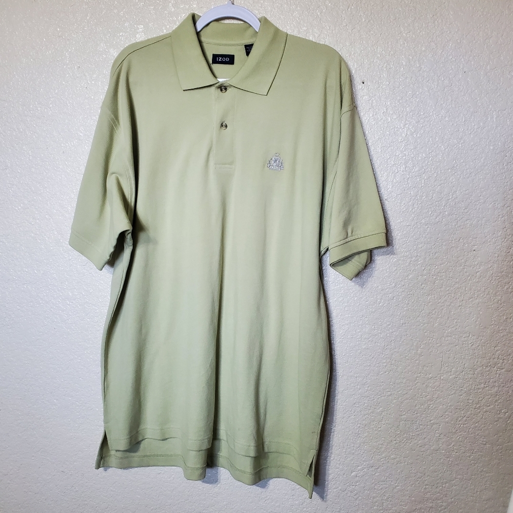 Izod Men's Cotton Polo 52" Chest  Breathable Hiking Work School Classic Fit
